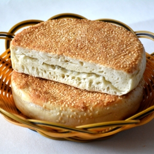 登封芝麻焦盖烧饼